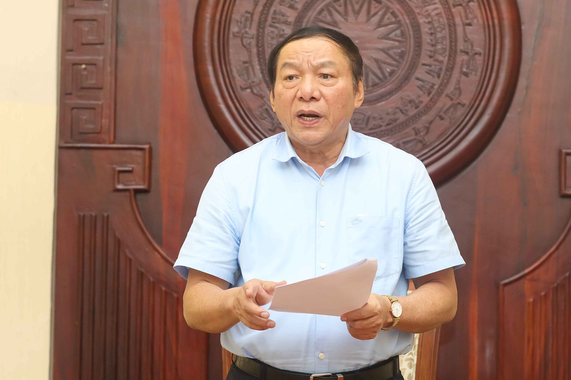 Bộ trưởng Nguyễn Văn Hùng: Không để lọt người tài khi tham dự SEA Games 32 - Ảnh 4.