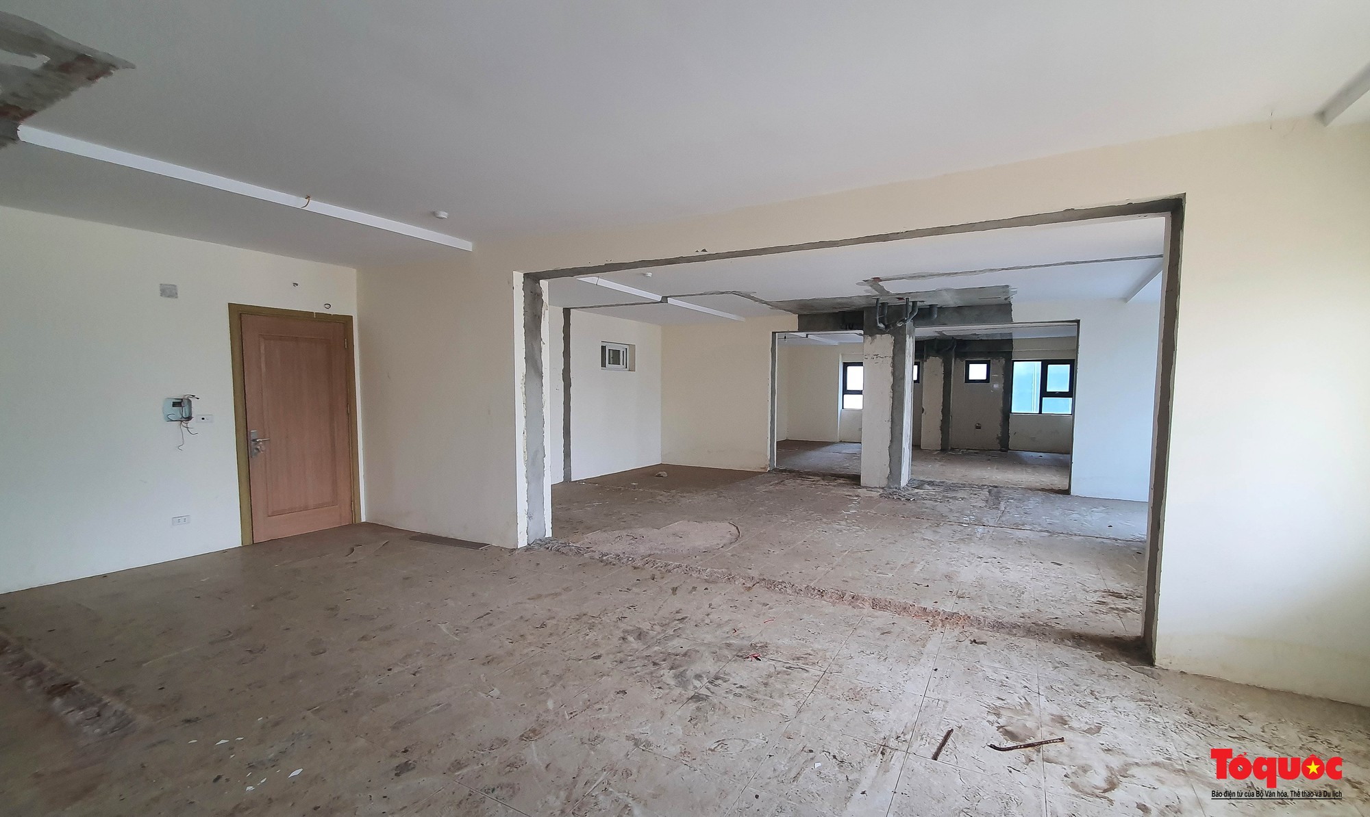 Hình ảnh tháo dỡ hàng chục căn hộ xây trái phép tại Tổ hợp khách sạn và căn hộ cao cấp Sơn Trà  - Ảnh 14.