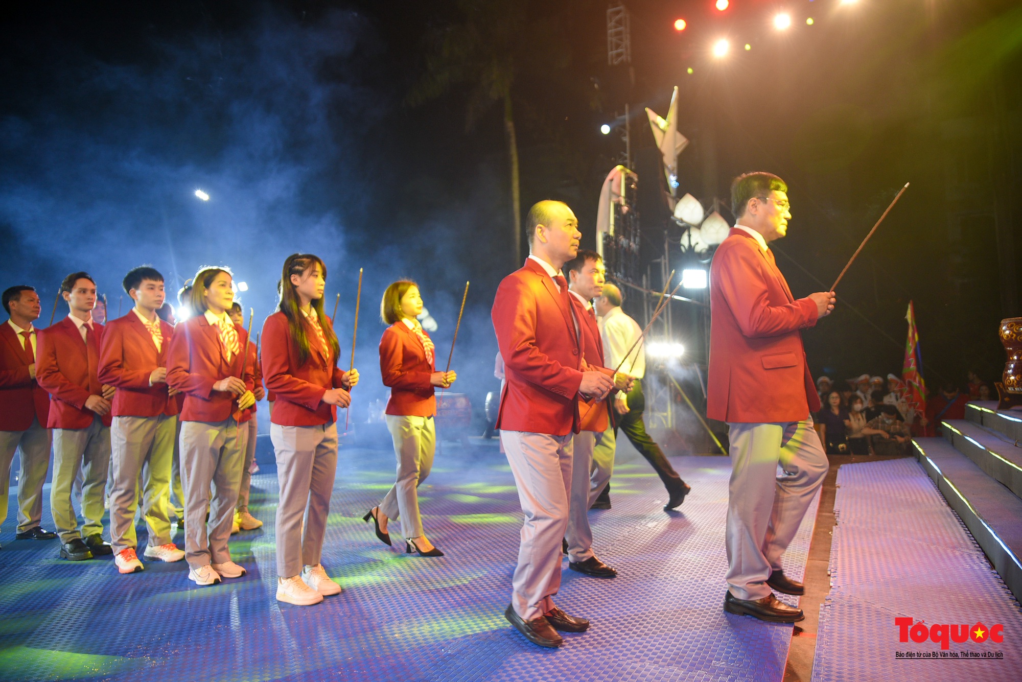 Khí thế hào hùng tại Lễ xuất quân đoàn TTVN dự SEA Games 32 - Ảnh 6.