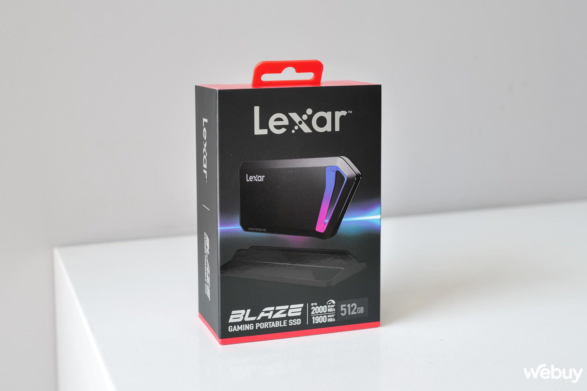 Đánh giá nhanh SSD Lexar Blaze SL660 512GB: Khi ổ SSD di động cũng có phiên bản dành cho game thủ - Ảnh 1.