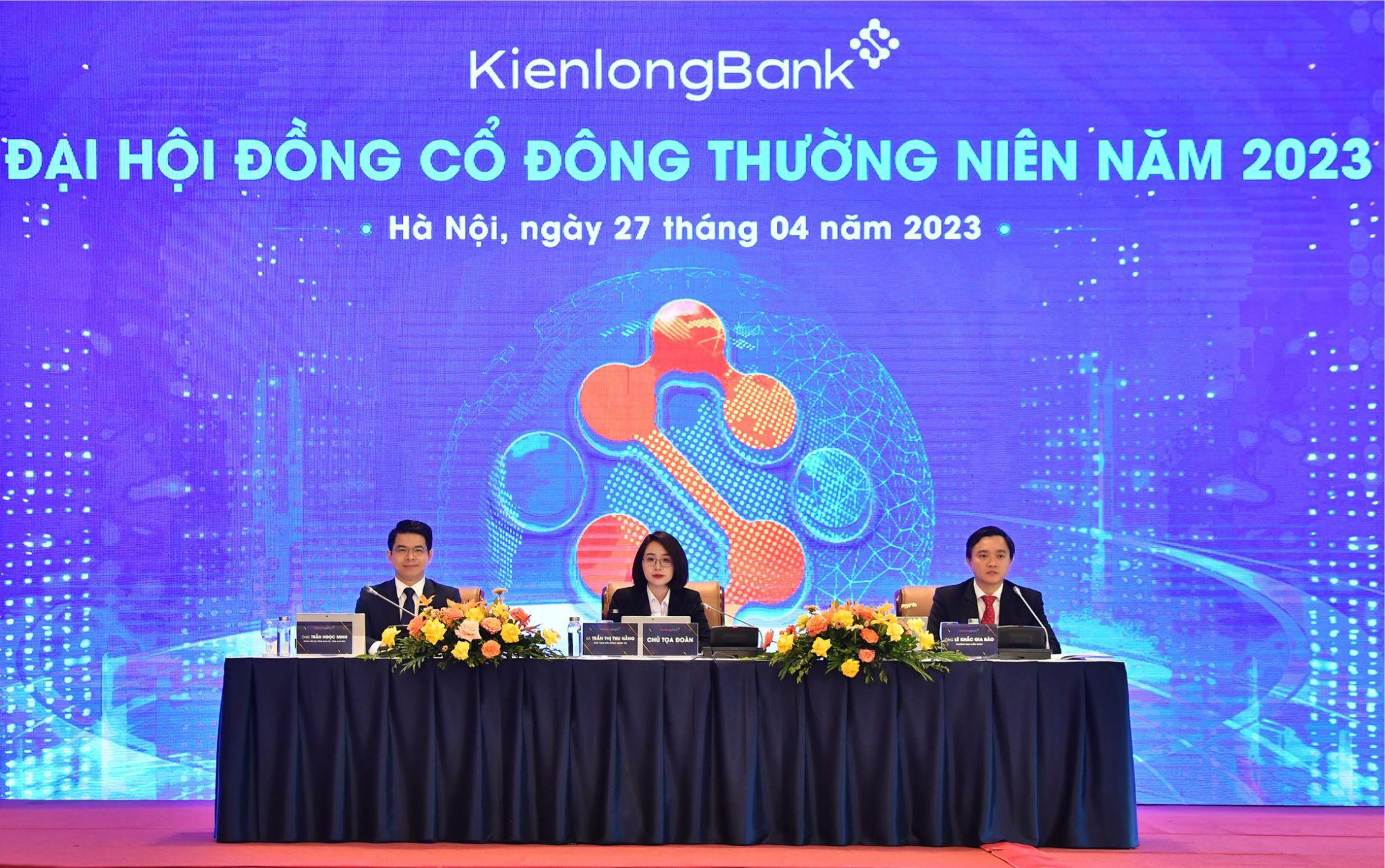 ĐHĐCĐ KienlongBank: Mục tiêu năm 2023 tăng trưởng ổn định, đẩy nhanh tốc độ chuyển đổi số toàn diện - Ảnh 1.