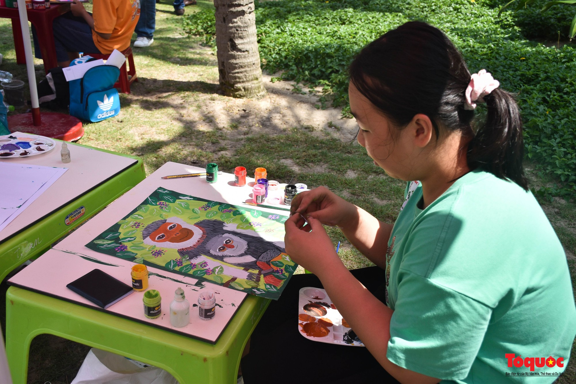 Hơn 100 học sinh Đà Nẵng tham gia cuộc thi vẽ tranh &quot;Vì một Sơn Trà xanh&quot; - Ảnh 10.