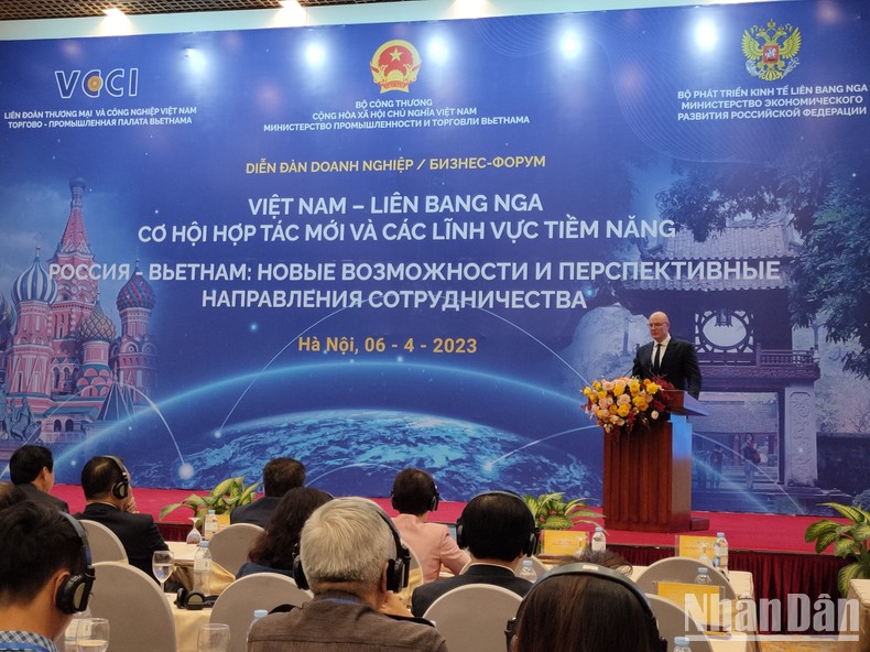 Diễn đàn Doanh nghiệp Việt Nam-Liên bang Nga thu hút hơn 200 doanh nghiệp tham gia - Ảnh 1.
