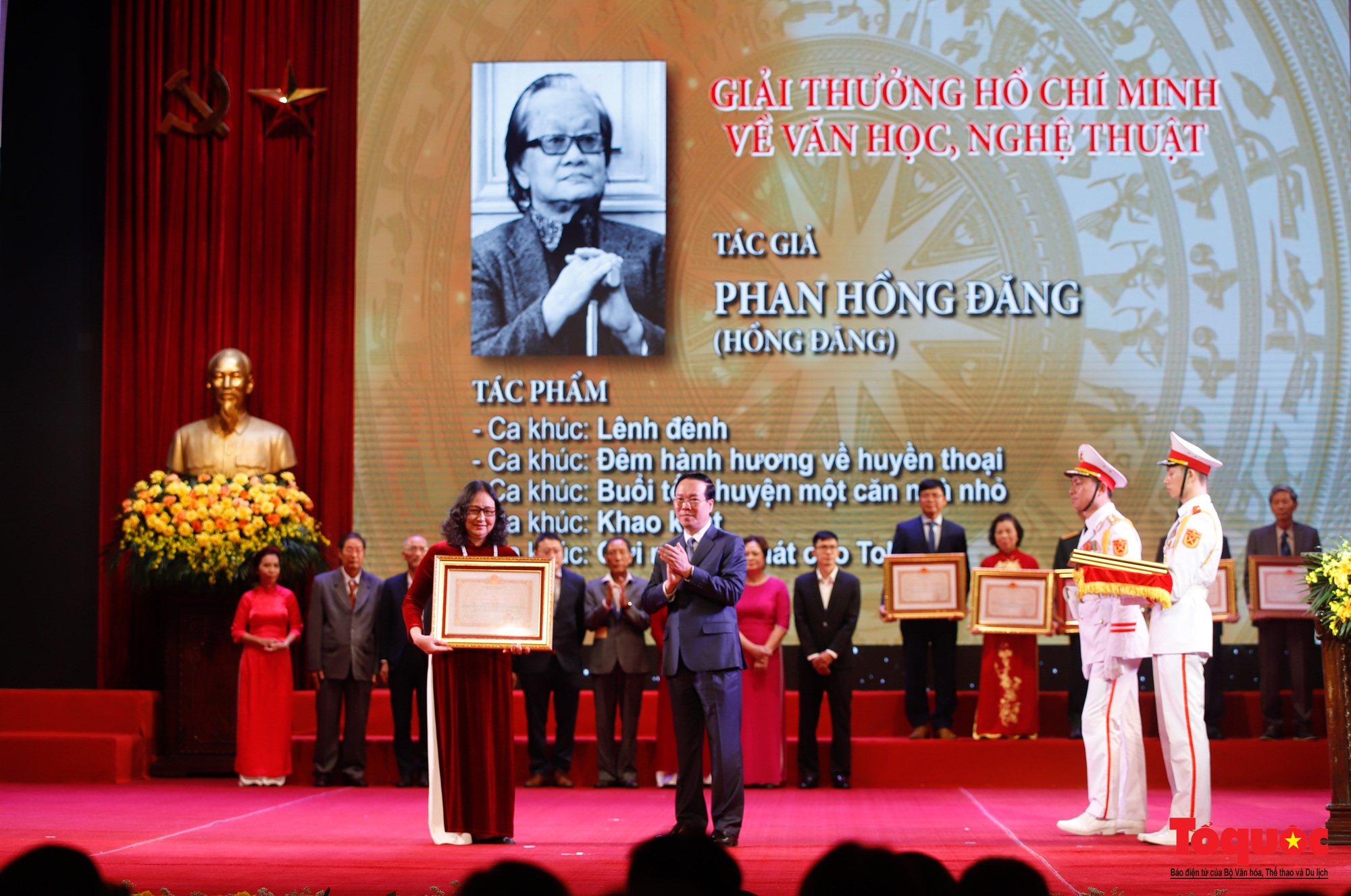 Chùm ảnh: Lễ trao Giải thưởng Hồ Chí Minh, Giải thưởng Nhà nước - Ảnh 8.