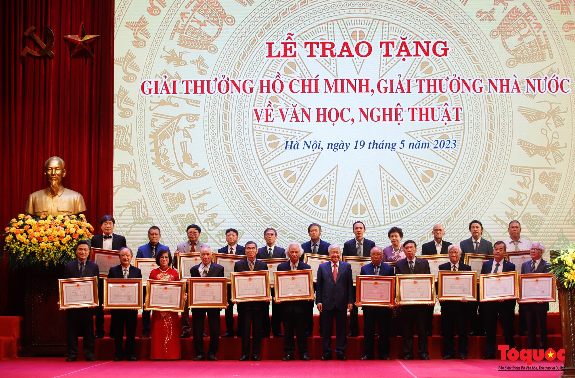 Chùm ảnh: Lễ trao Giải thưởng Hồ Chí Minh, Giải thưởng Nhà nước - Ảnh 10.