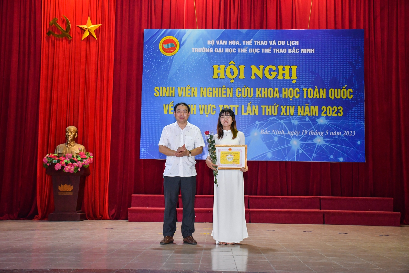 “Hội nghị sinh viên nghiên cứu khoa học toàn quốc về lĩnh vực TDTT lần thứ 14 năm 2023” - Ảnh 2.