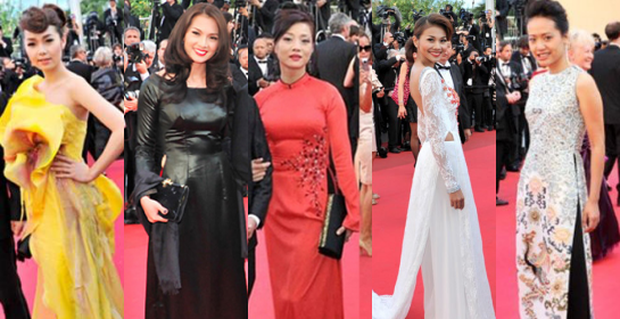 Những mỹ nhân Việt từng &quot;chiếm sóng&quot; thảm đỏ Cannes - Ảnh 2.