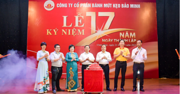 Lễ kỷ niệm 17 năm thành lập công ty cổ phần bánh mứt kẹo Bảo Minh - Ảnh 1.