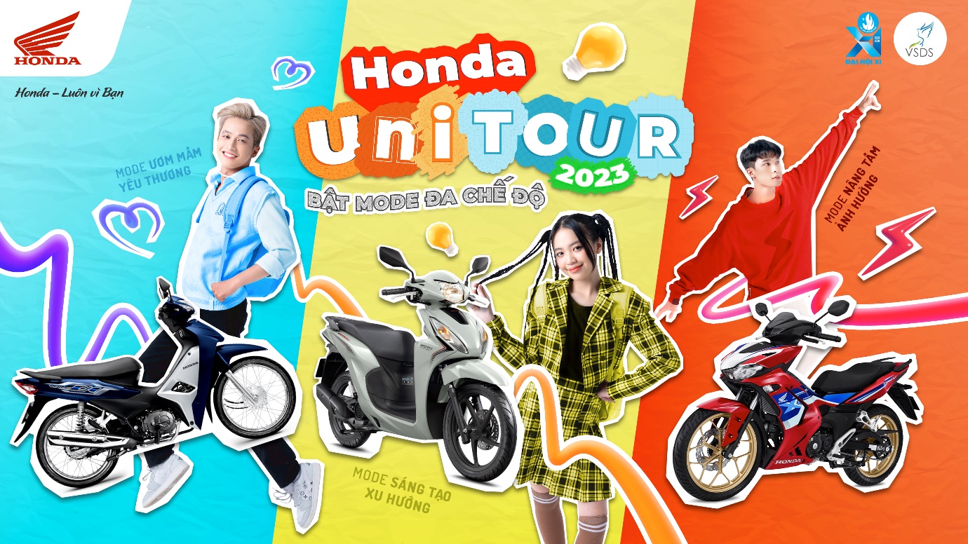 Khởi động hành trình Honda UNI TOUR 2023 - BẬT MODE ĐA CHẾ ĐỘ - Ảnh 4.
