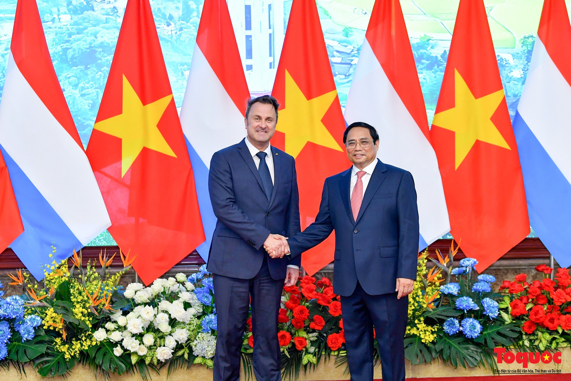 Thủ tướng Phạm Minh Chính chủ trì đón, hội đàm với Thủ tướng Luxembourg - Ảnh 11.