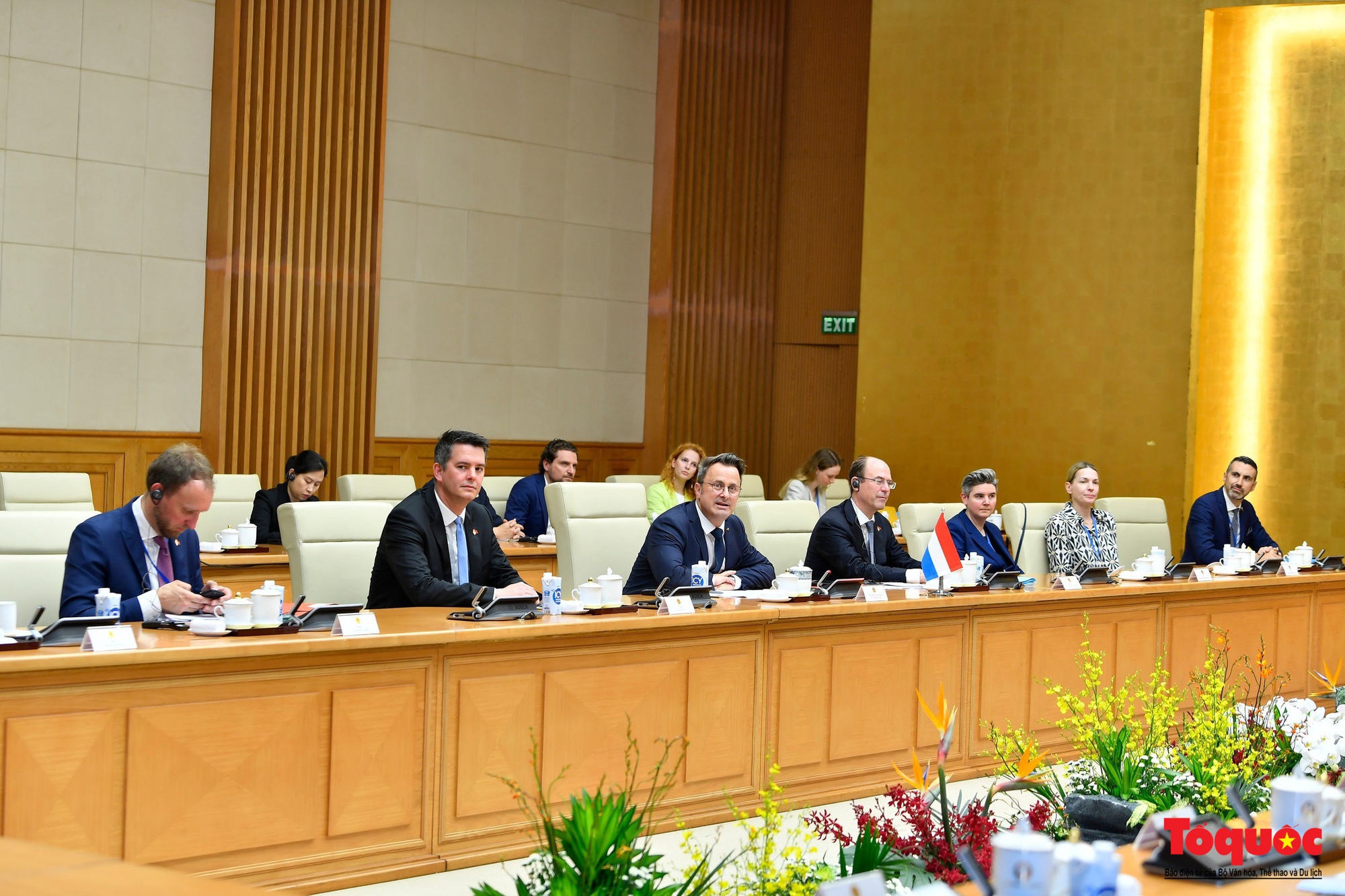 Thủ tướng Phạm Minh Chính chủ trì đón, hội đàm với Thủ tướng Luxembourg - Ảnh 15.
