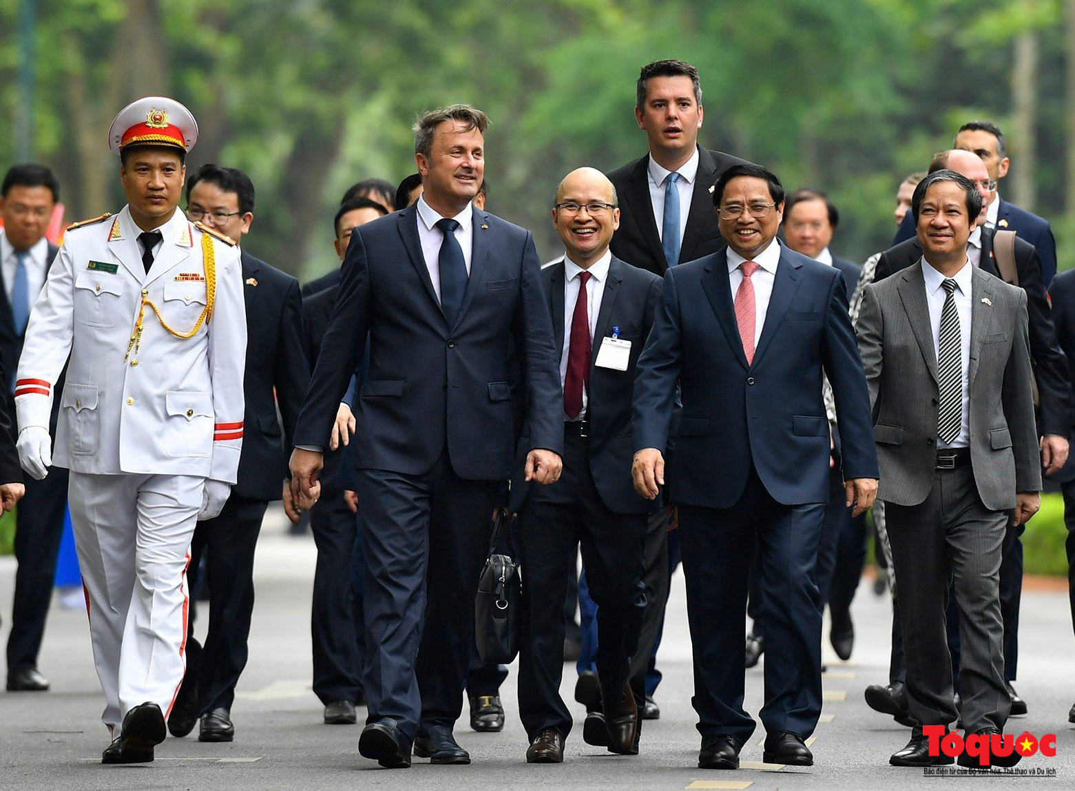 Thủ tướng Phạm Minh Chính chủ trì đón, hội đàm với Thủ tướng Luxembourg - Ảnh 8.
