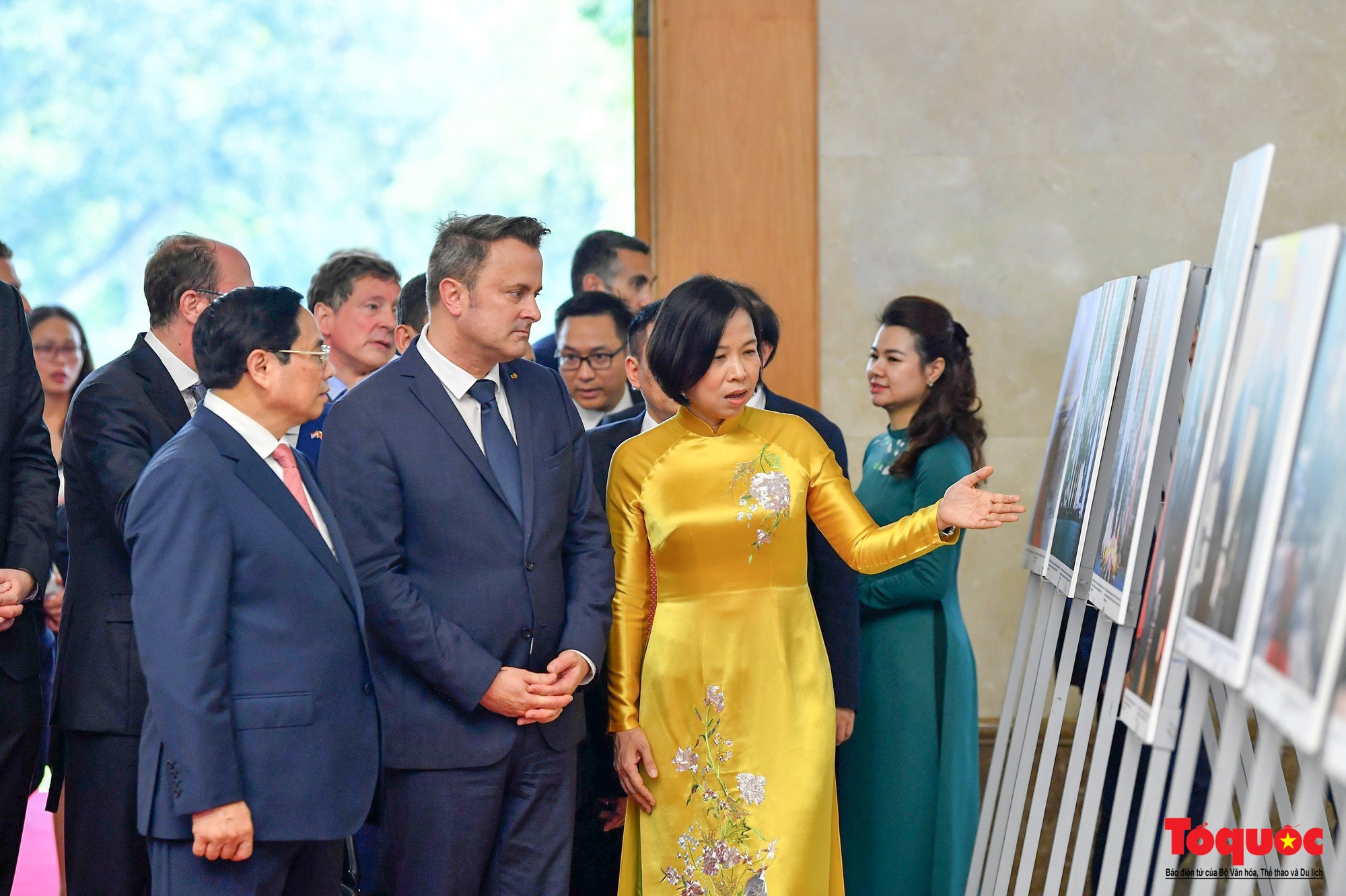 Thủ tướng Phạm Minh Chính chủ trì đón, hội đàm với Thủ tướng Luxembourg - Ảnh 10.