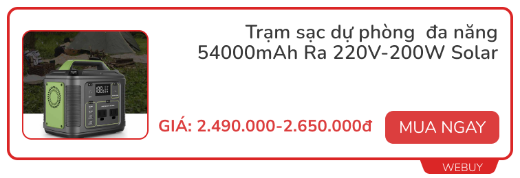 Ông bố Hải Phòng chi tiền triệu mua trạm sạc di động Baseus: Mất điện vẫn xem tivi, chơi PS5 thả ga - Ảnh 10.