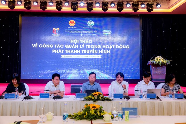 Hơn 190 đại biểu tham dự “Hội thảo về công tác quản lý trong hoạt động phát thanh, truyền hình” - Ảnh 1.