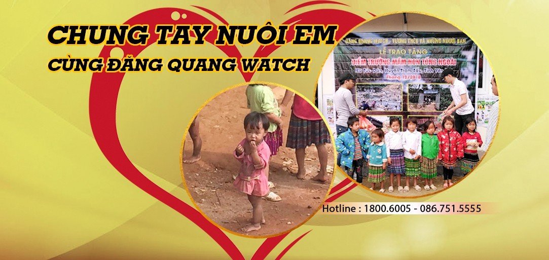 Đăng Quang Watch đồng hành cùng dự án Nuôi Em - mang hàng ngàn bữa ăn cho trẻ em vùng cao - Ảnh 1.