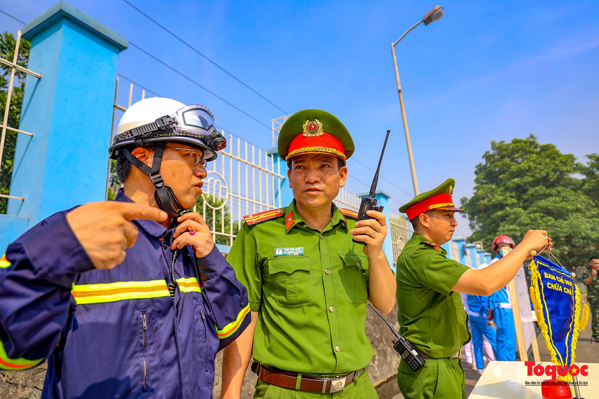 Hà Nội: Phòng chống cháy nổ được đặt lên hàng đầu ở các khu công nghiệp Mê Linh - Ảnh 9.