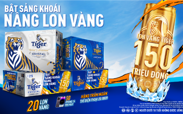 Tận hưởng mùa hè rực rỡ cùng Tiger Beer: Mở thùng trúng vàng - ngập tràn sảng khoái  - Ảnh 1.