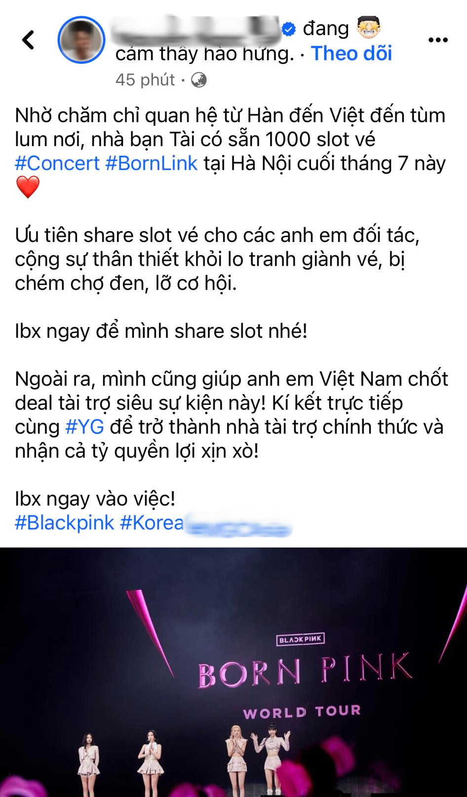 vé blackpink - Ảnh 2.