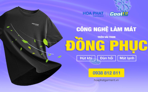 Hòa Phát Garment với giải pháp nâng cấp chất lượng áo thun đồng phục - Ảnh 1.