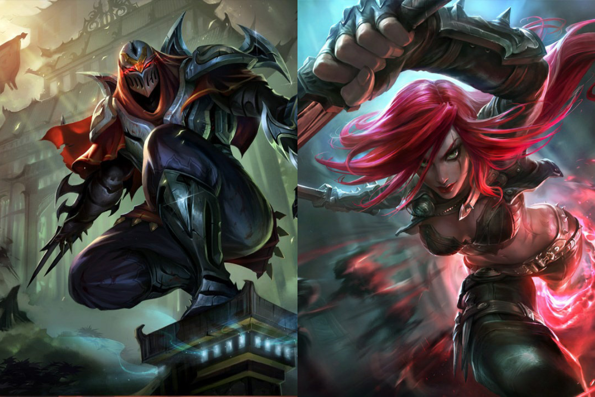 Zed - Katarina đang tỏ ra khá hữu dụng