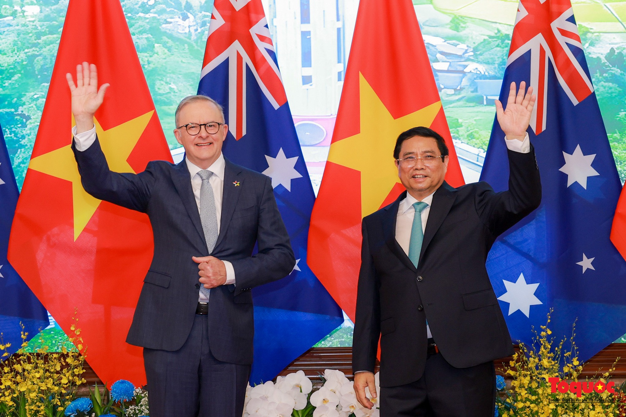 Thủ tướng Phạm Minh Chính chủ trì lễ đón Thủ tướng Úc Anthony Albanese - Ảnh 10.