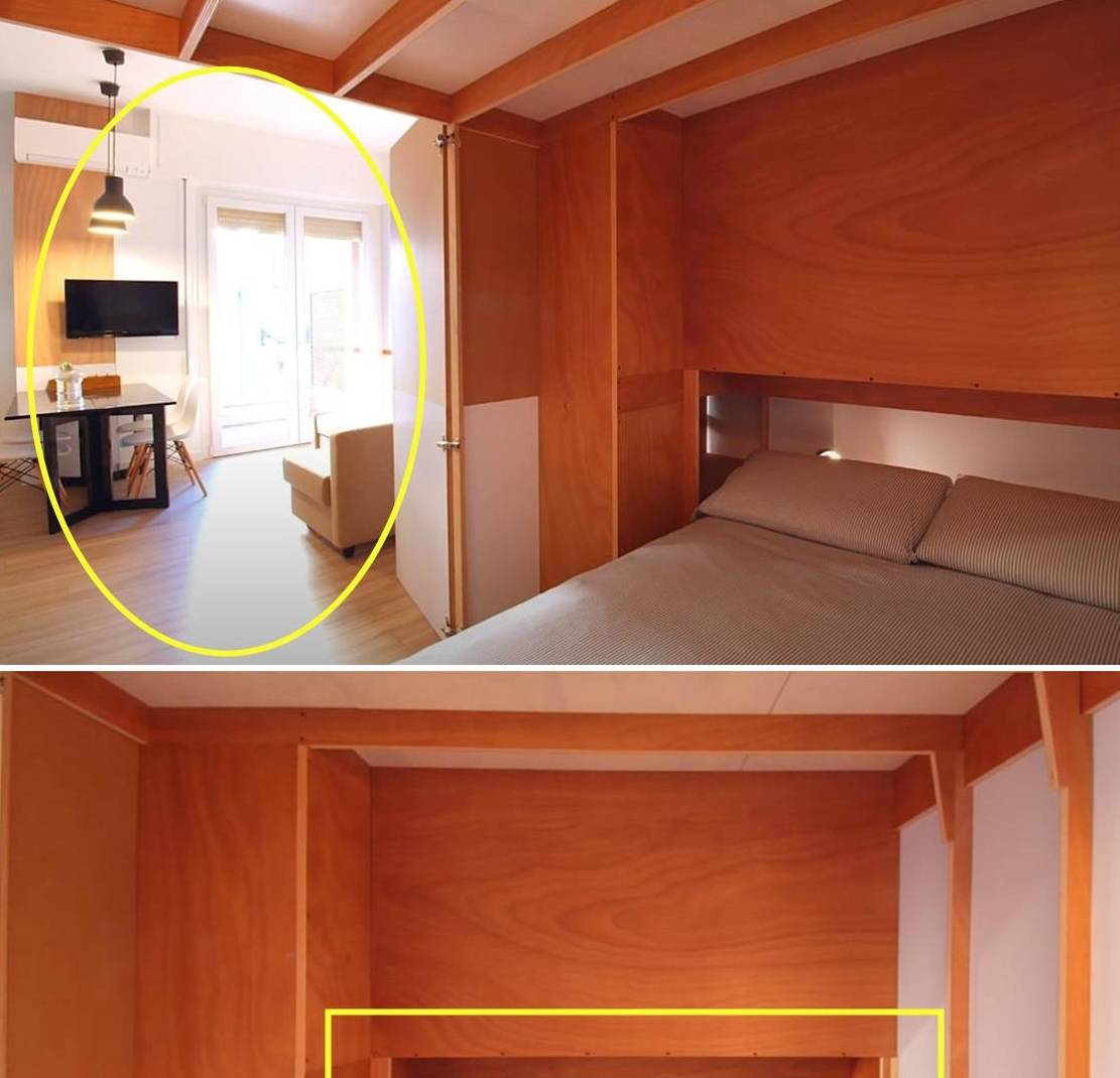 Phòng ngủ dạng hộp rộng 30m2 dành cho gia đình 4 người  - Ảnh 5.