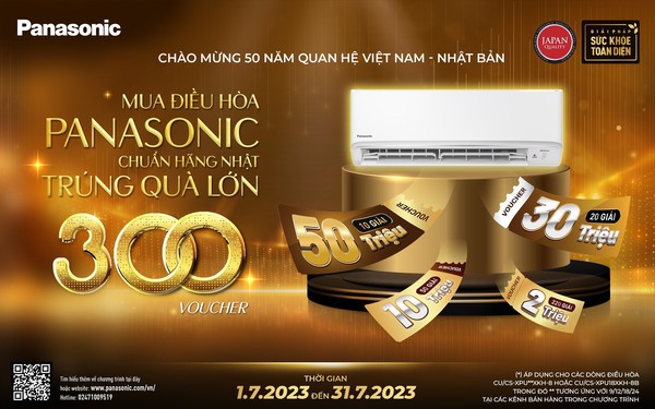 Mua điều hòa Panasonic chuẩn hãng Nhật, nhận 300 voucher ưu đãi lớn - Ảnh 1.