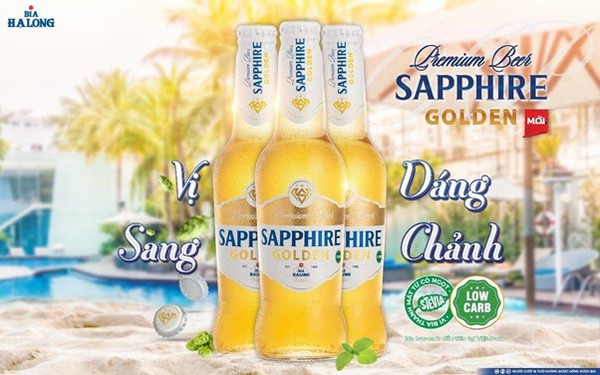 Sapphire Golden - Tự hào sản phẩm bia low-carb tiên phong tại Việt Nam - Ảnh 1.