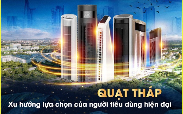 Quạt tháp - Xu hướng lựa chọn của người tiêu dùng hiện đại - Ảnh 1.