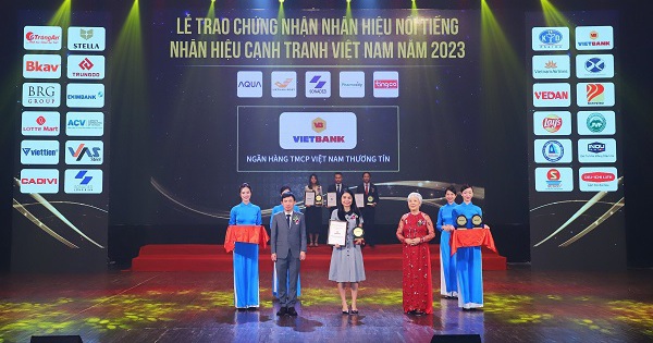 Vietbank vào Top 10 Nhãn hiệu cạnh tranh Việt Nam 2023 - Ảnh 1.