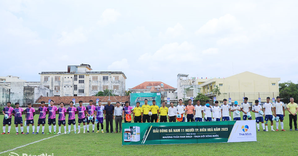 Khương Thảo Đan Gold tài trợ giải bóng đá thường niên tại Biên Hòa - Ảnh 1.
