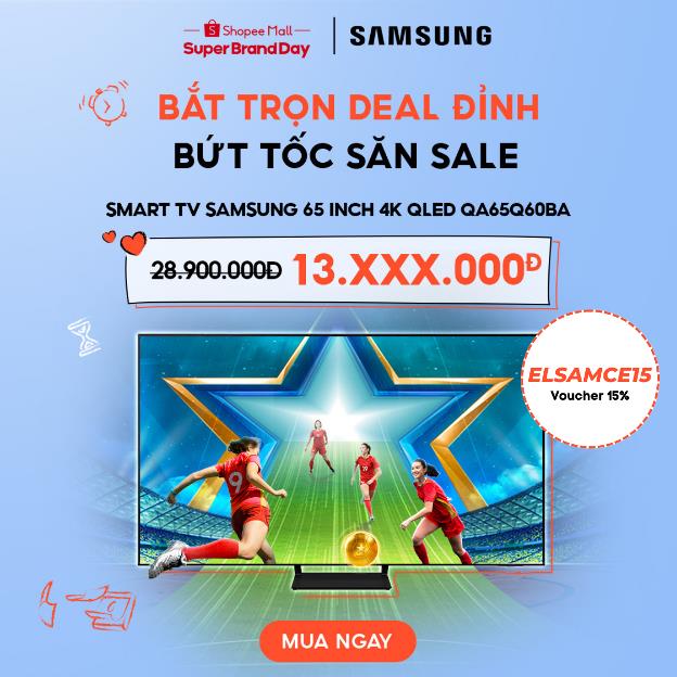 Đón Siêu hội Samsung trên Shopee Mall, săn BST giới hạn, sản phẩm công nghệ giảm 50% và mã giảm giá độc quyền đến 3 triệu đồng - Ảnh 5.