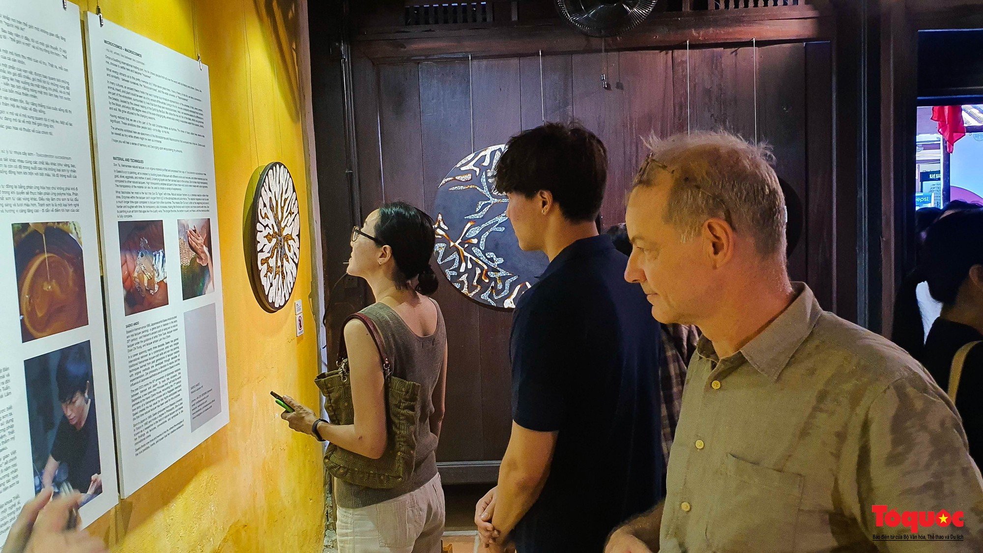 Họa sĩ Nhật Bản triển lãm tranh sơn mài tại Hội An  - Ảnh 8.