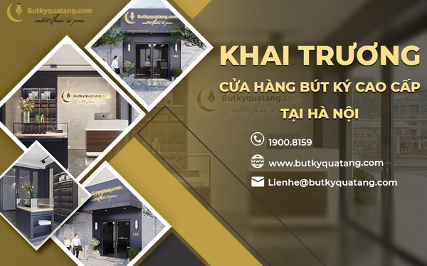 Khai trương cửa hàng bút ký cao cấp tại Hà Nội - Ảnh 1.