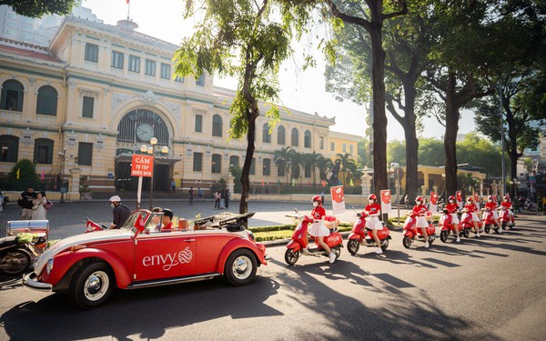 Envy Apples Vietnam chào đón mùa táo với chuỗi roadshow ba miền ngập sắc đỏ - Ảnh 1.