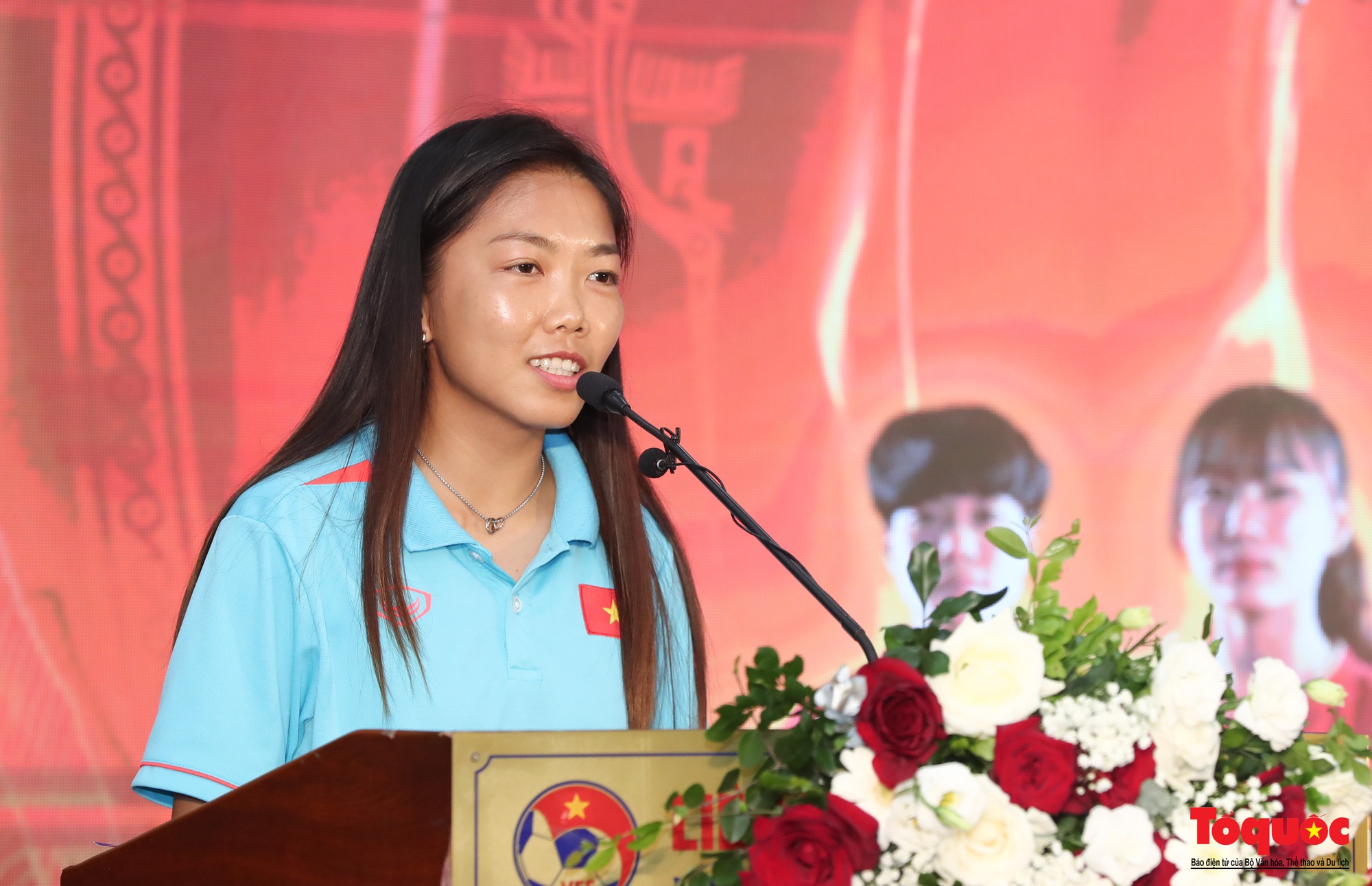 Tuyển nữ Việt Nam nhận tài trợ khủng tại lễ xuất quân dự World Cup 2023 - Ảnh 7.