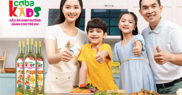 Dabaco ra mắt dầu ăn dinh dưỡng cao cấp dành cho trẻ em CobaKids - Ảnh 1.