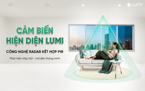 Cảm biến hiện diện Lumi - Tiên phong kết hợp công nghệ Radar và PIR - Ảnh 1.