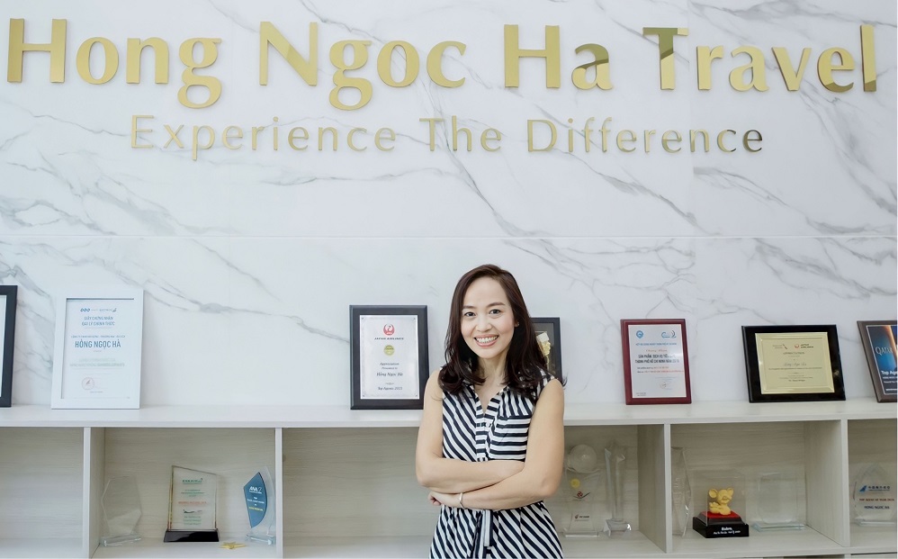 Hồng Ngọc Hà Travel ra mắt nhận diện thương hiệu mới - Ảnh 1.