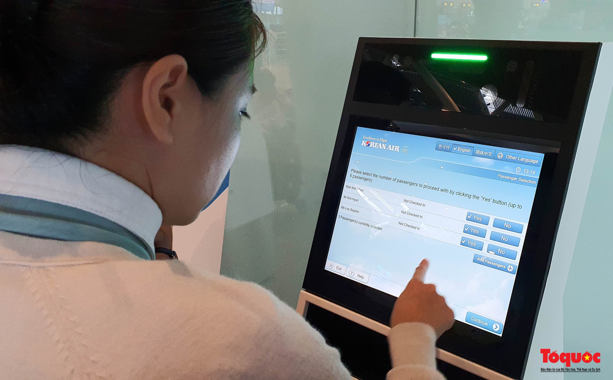 Nhà ga Quốc tế Đà Nẵng triển khai dịch vụ check-in tự động cho hành khách hãng Korean Air - Ảnh 8.