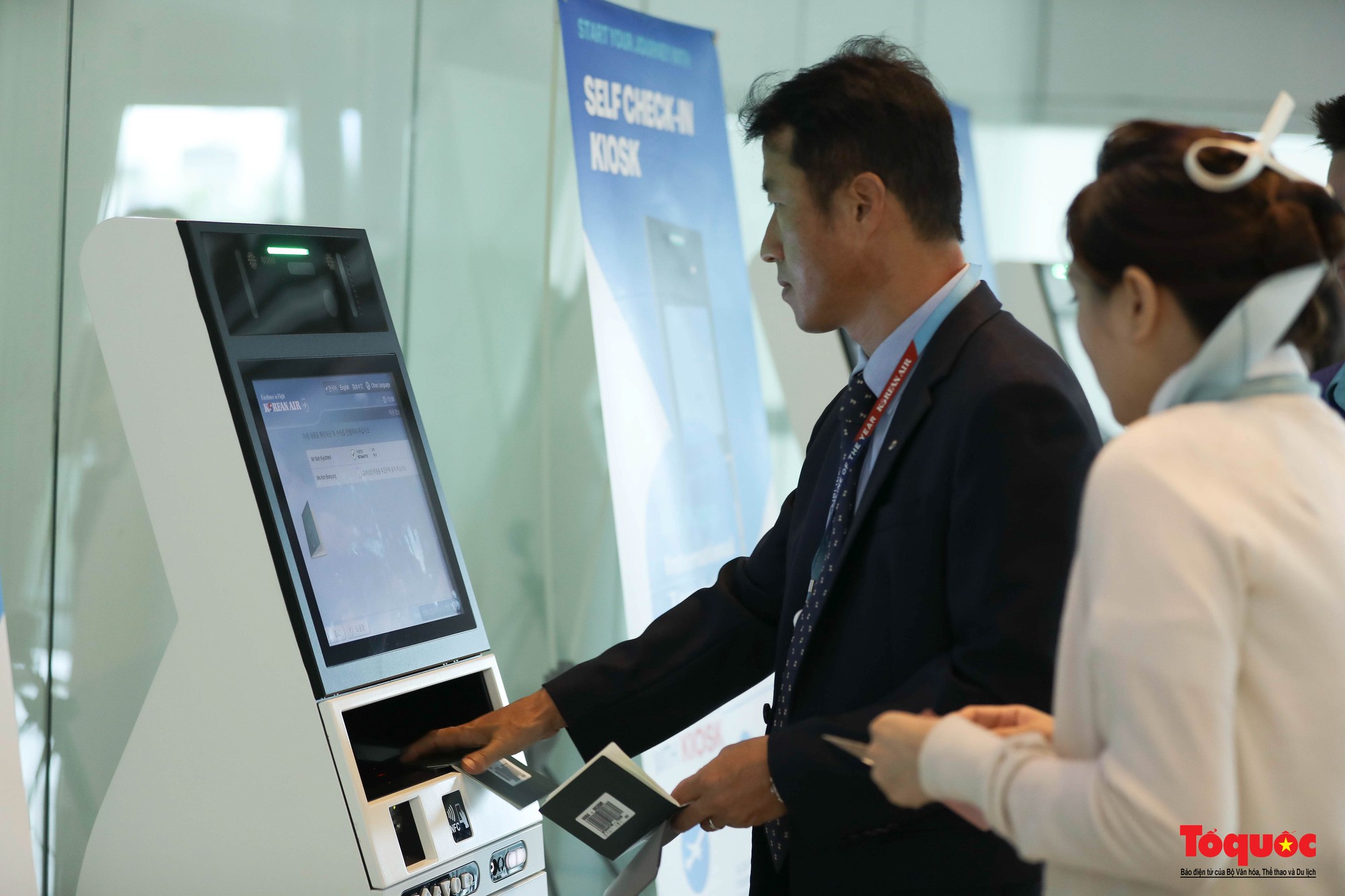 Nhà ga Quốc tế Đà Nẵng triển khai dịch vụ check-in tự động cho hành khách hãng Korean Air - Ảnh 9.