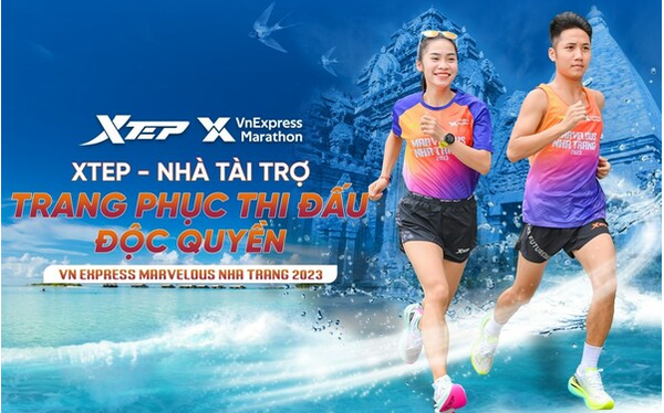 Xtep - nhà tài trợ trang phục giải chạy VnExpress Marathon Marvelous Nha Trang - Ảnh 1.