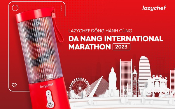 Lazychef Vietnam tiếp sức hơn 10.000 vận động viên tại giải chạy quốc tế Manulife Danang International Marathon 2023 - Ảnh 1.