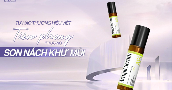 Tự hào thương hiệu Việt đột phá cùng son nách APi - Ảnh 1.