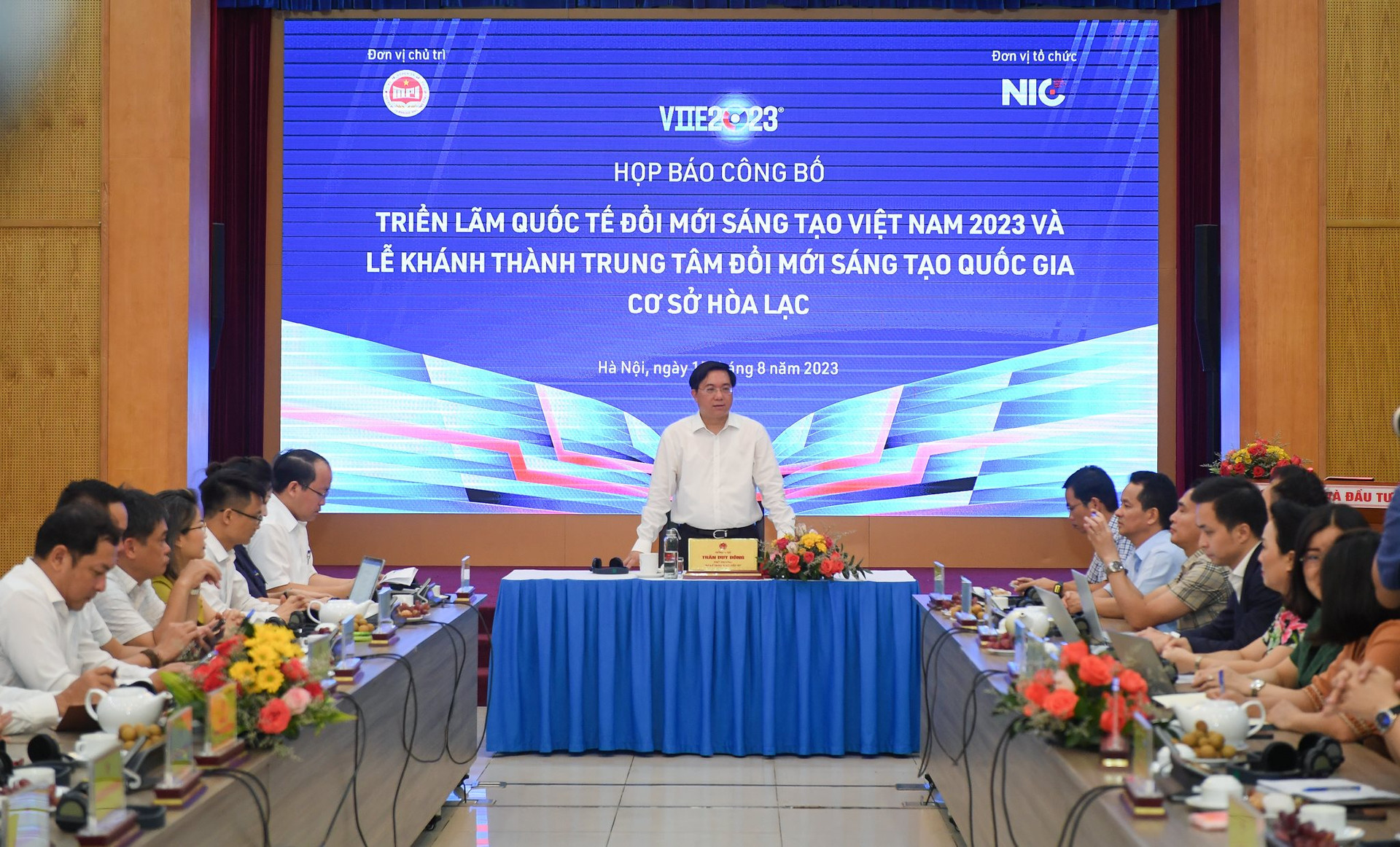 Sắp khánh thành Trung tâm Đổi mới sáng tạo Quốc gia rộng gần 20.000 m2 tại Hòa Lạc - Ảnh 1.