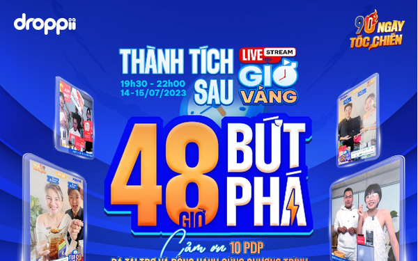 Bán hàng trên Livestream, thành tích doanh thu ấn tượng của thương mại điện tử - Ảnh 1.