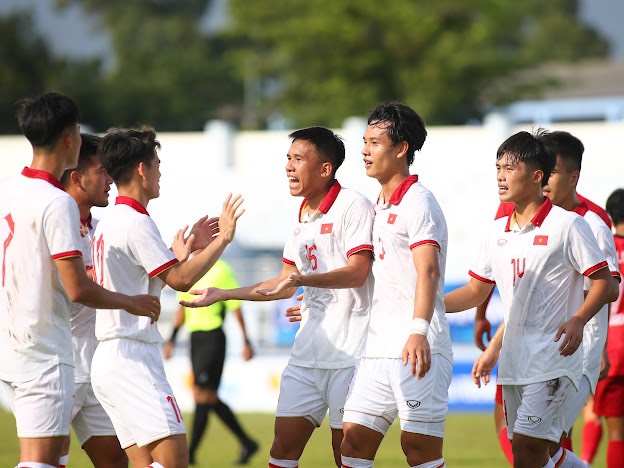 U23 Việt Nam thắng tưng bừng trận ra quân tại U23 Đông Nam Á - Ảnh 1.
