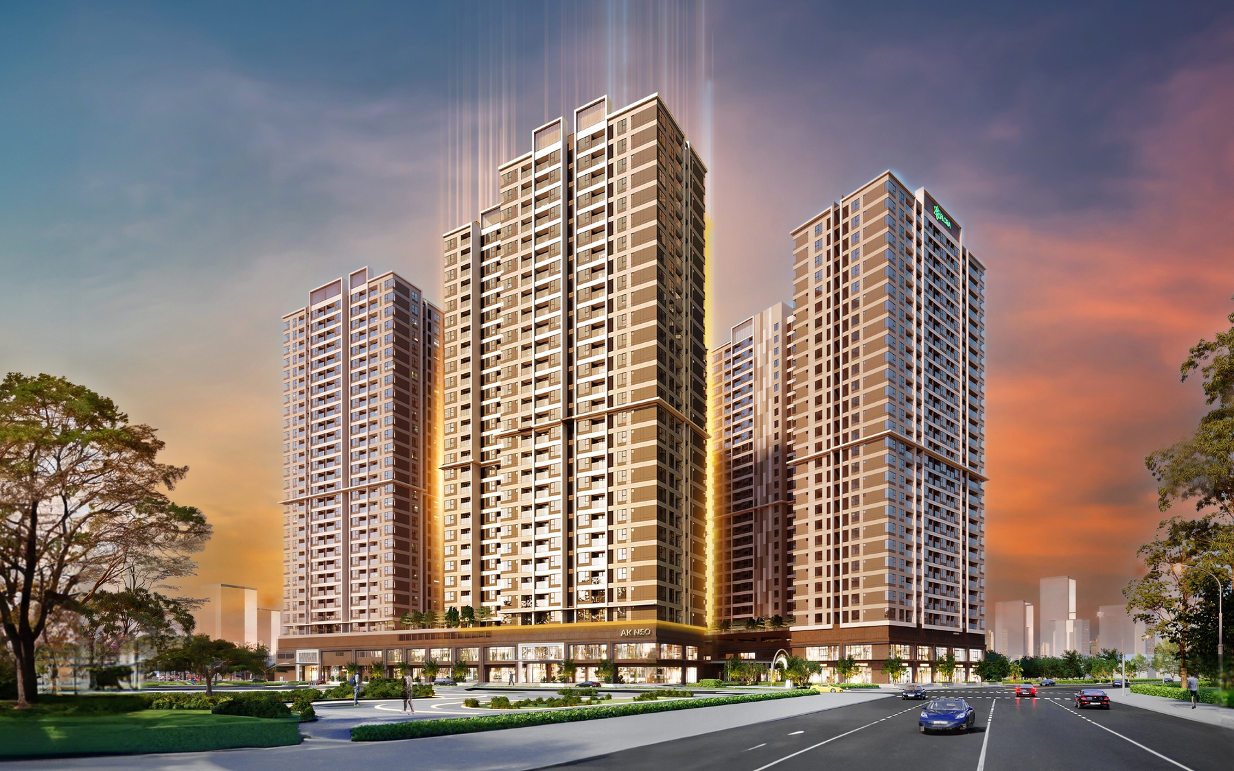 Thị trường bất động sản phía Tây sôi động nhờ tháp mới AK NEO, Akari City - Ảnh 1.