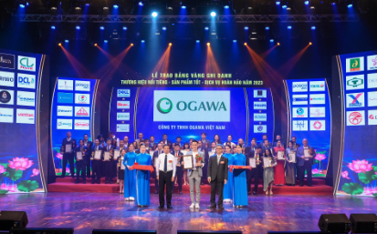 OGAWA nhận giải thưởng Sản phẩm chất lượng tốt vì quyền lợi người tiêu dùng năm 2023 - Ảnh 1.
